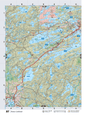 NWON37 Wall Map - Sioux Lookout - Backroad Maps