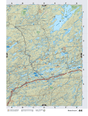 NWON44 Wall Map - Beardmore - Backroad Maps