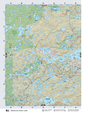 NWON61 TOPO Map - Medicine Stone Lake - Backroad Maps