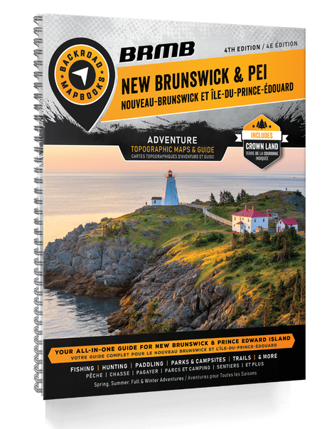 New Brunswick & PEI Backroad Mapbook - Backroad Maps