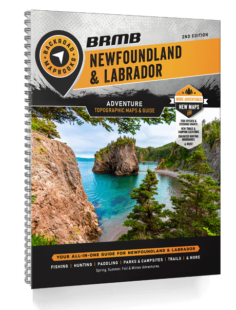 Newfoundland & Labrador Backroad Mapbook - Backroad Maps
