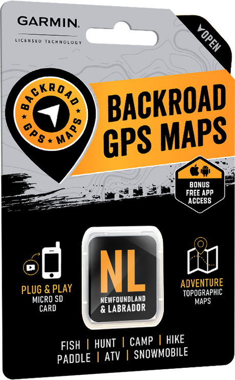 Newfoundland & Labrador - Garmin-Licensed GPS Maps