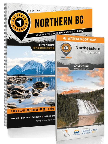 Northern BC - Recreation Map & Mapbook Bundle - Backroad Maps