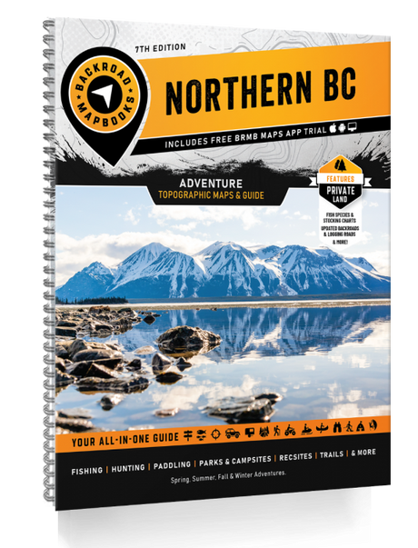 Northern BC - Recreation Map & Mapbook Bundle - Backroad Maps