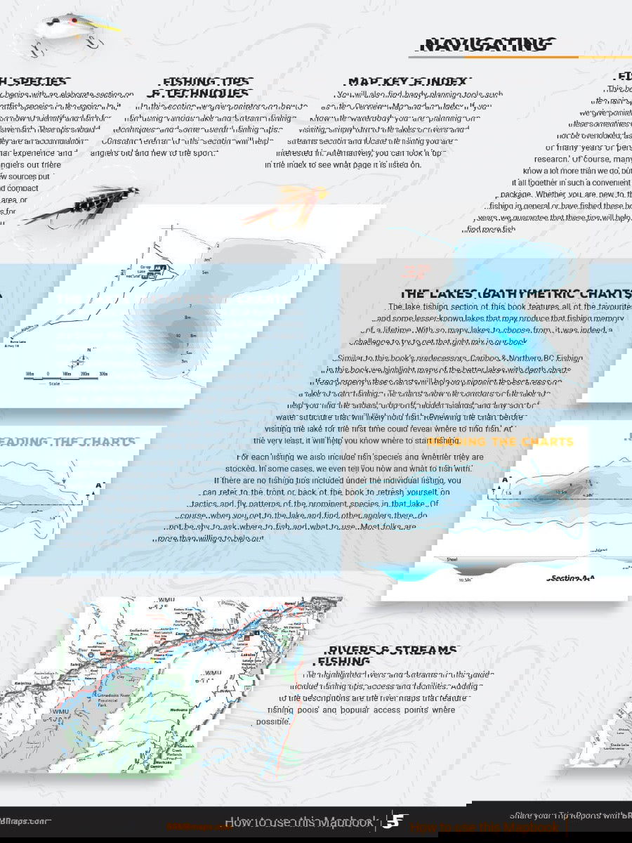 Northern BC Fishing Mapbook - Backroad Maps