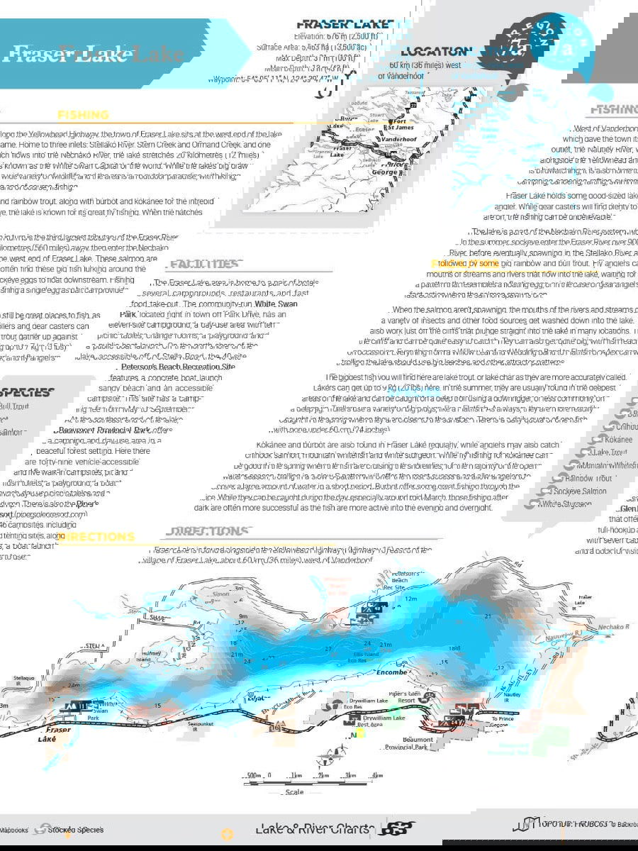 Northern BC Fishing Mapbook - Backroad Maps