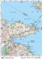 PEI1 Wall Map - Confederation Bridge - Backroad Maps