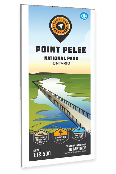 Point Pelee National Park Ontario - Park Map - Backroad Maps
