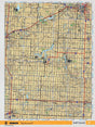 SKSK14 Wall Map - Swift Current - Backroad Maps