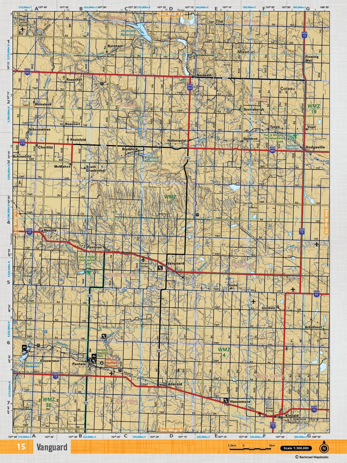SKSK15 TOPO Map - Backroad Maps