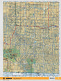 SKSK4 Wall Map - Mankota - Backroad Maps
