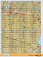 SKSK51 Wall Map - Humboldt - Backroad Maps
