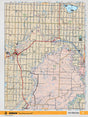 SOAB12 Wall Map - Fort Macleod - Backroad Maps