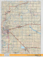 SOAB13 Wall Map - Lethbridge - Backroad Maps
