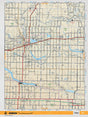 SOAB14 Wall Map - Taber - Backroad Maps