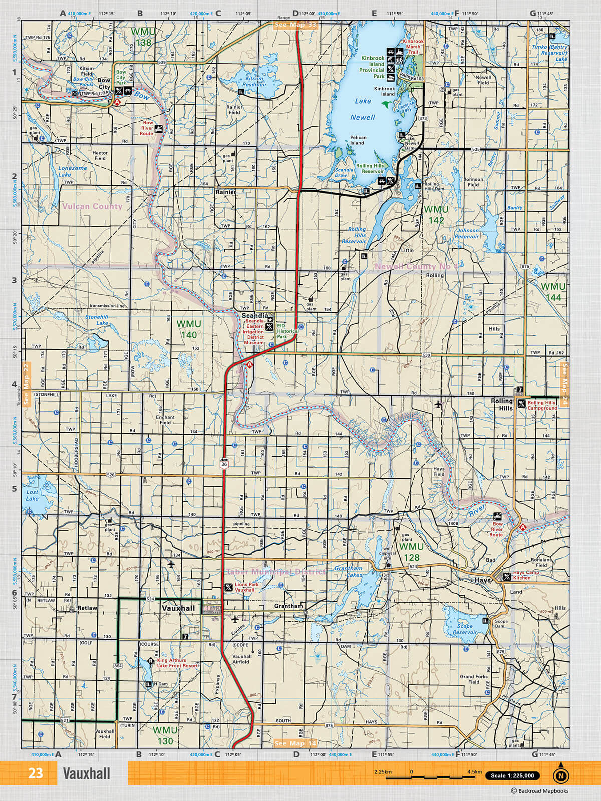 SOAB23 TOPO Map - Backroad Maps