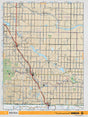 SOAB5 Wall Map - Milk River - Backroad Maps