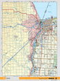 SOON13 Wall Map - Sarnia - Backroad Maps