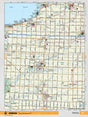 SOON14 Wall Map - Petrolia - Backroad Maps