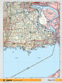 SOON22 Wall Map - Niagara Falls - Backroad Maps