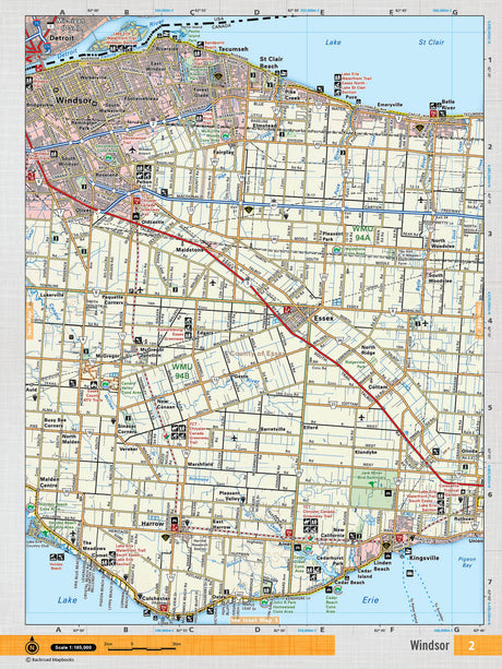 SOON2 TOPO Map - Windsor - Backroad Maps