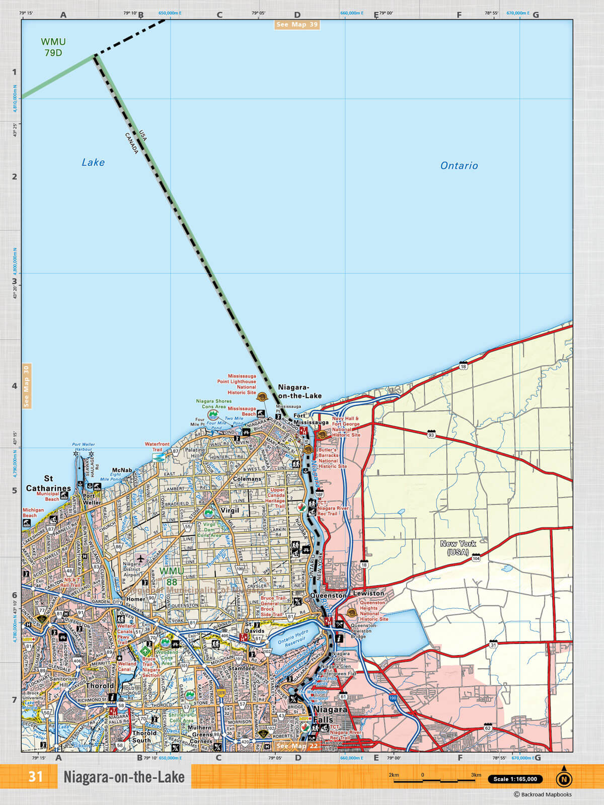 SOON31 TOPO Map - Niagara-on-the-Lake - Backroad Maps