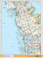 SOON61 Wall Map - Lion's Head - Backroad Maps