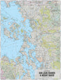 San Juan Islands & Mount Baker, Washington State - Wall Map - Backroad Maps
