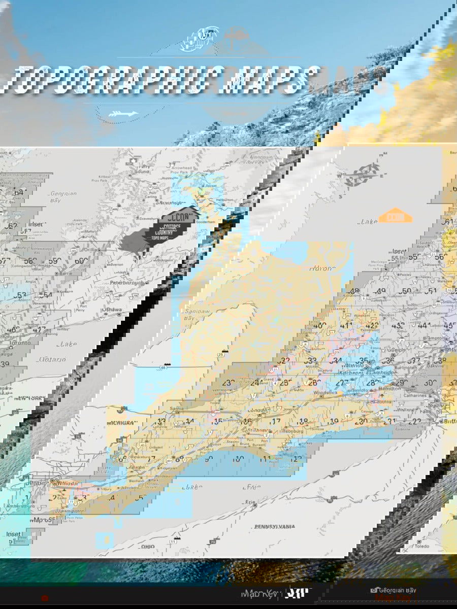 Southern Ontario Backroad Mapbook - Backroad Maps