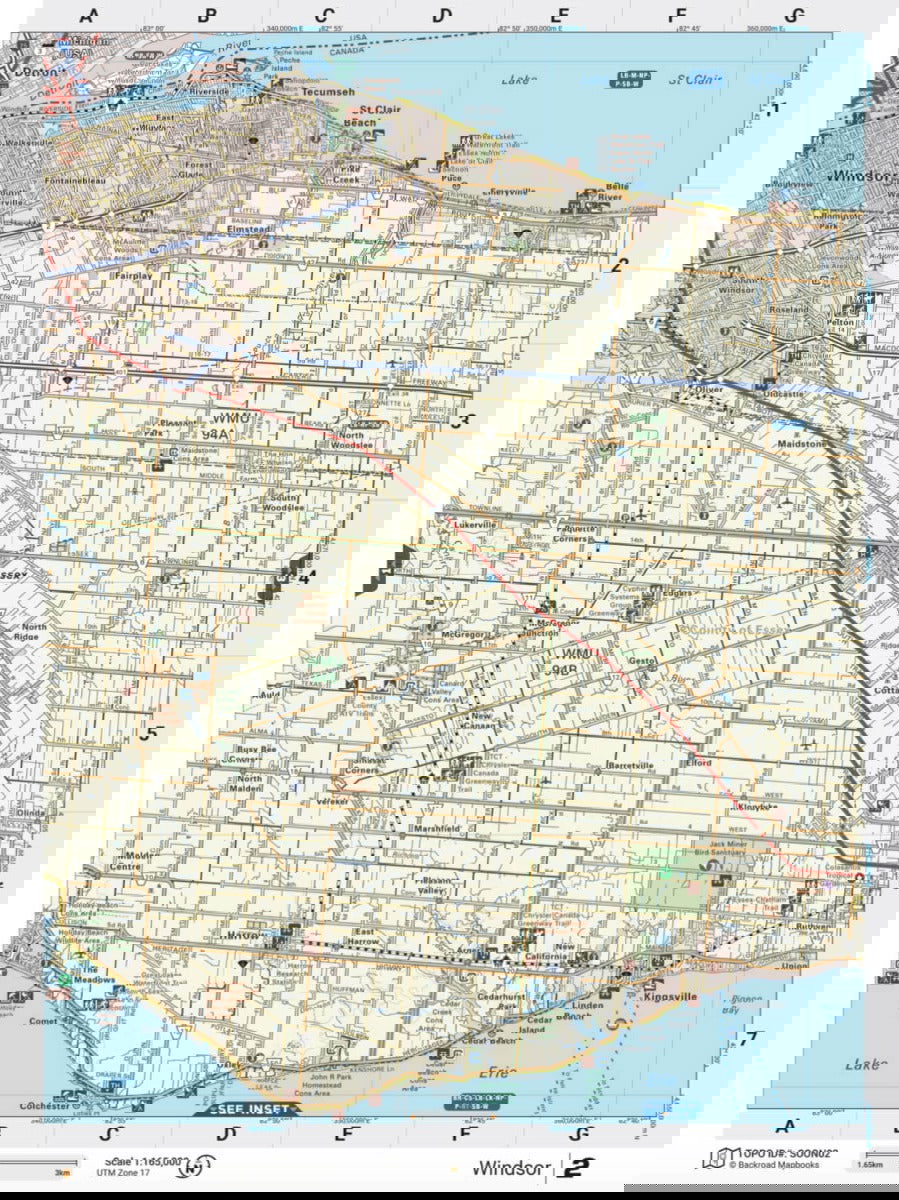 Southern Ontario Backroad Mapbook - Backroad Maps