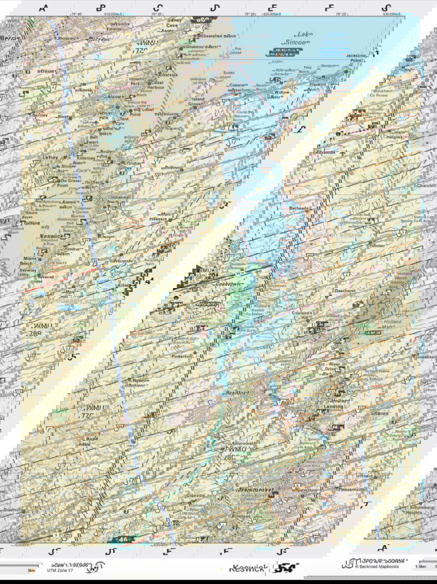 Southern Ontario Backroad Mapbook - Backroad Maps