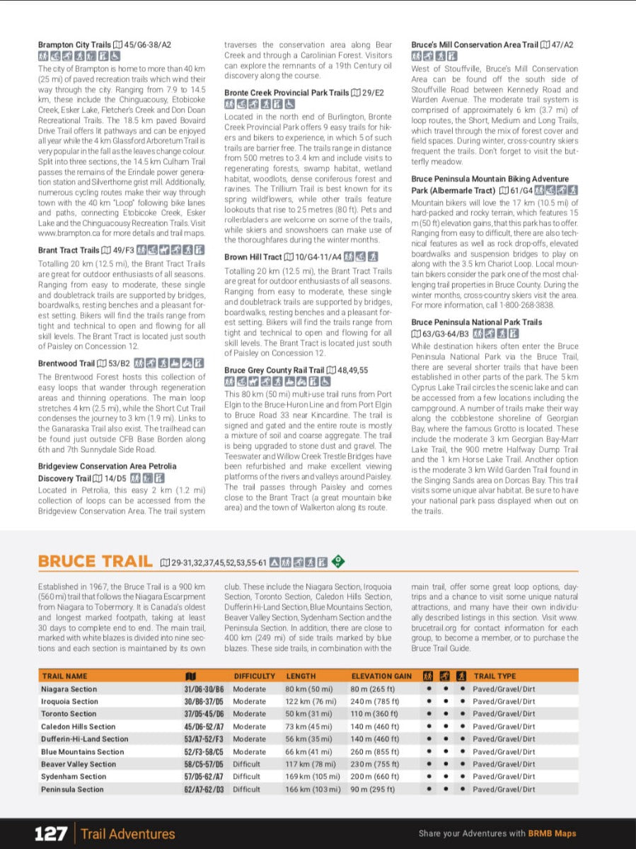 Southern Ontario Backroad Mapbook - Backroad Maps