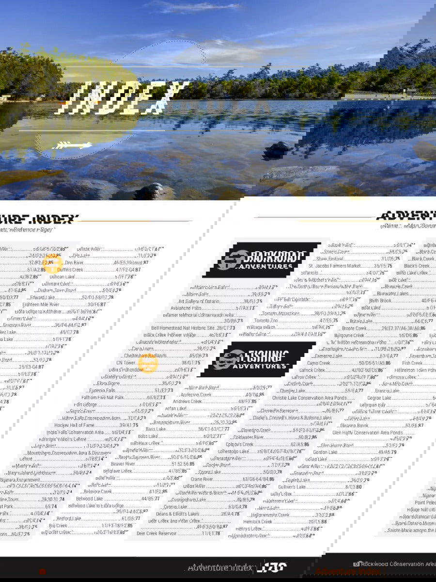 Southern Ontario Backroad Mapbook - Backroad Maps