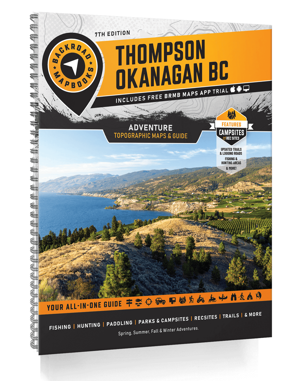 Thompson Okanagan BC Fishing & Backroad Mapbook Bundle - Backroad Maps
