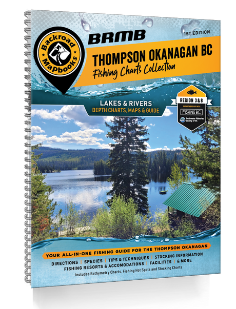Thompson Okanagan BC Fishing Mapbook - Backroad Maps