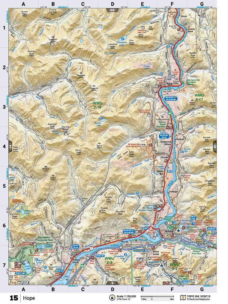 VCBC15 TOPO Map - Hope