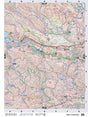 VIBC10 Wall Map - Lake Cowichan - Backroad Maps