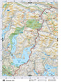 VIBC15 Wall Map - Kennedy Lake - Backroad Maps