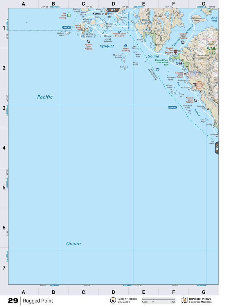 VIBC29 TOPO Map - Spring Island - Backroad Maps