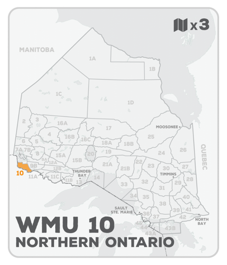 WMU 10 Hunting Bundle - Northern Ontario (3 maps) - Hunting Bundle