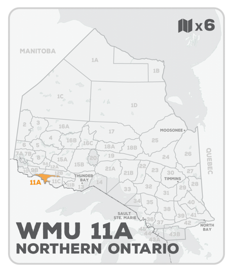 WMU 11A Hunting Bundle - Northern Ontario (6 maps) - Hunting Bundle