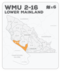 WMU 2-16 Hunting Bundle - Lower Mainland Region BC (6 maps) - Hunting Bundle