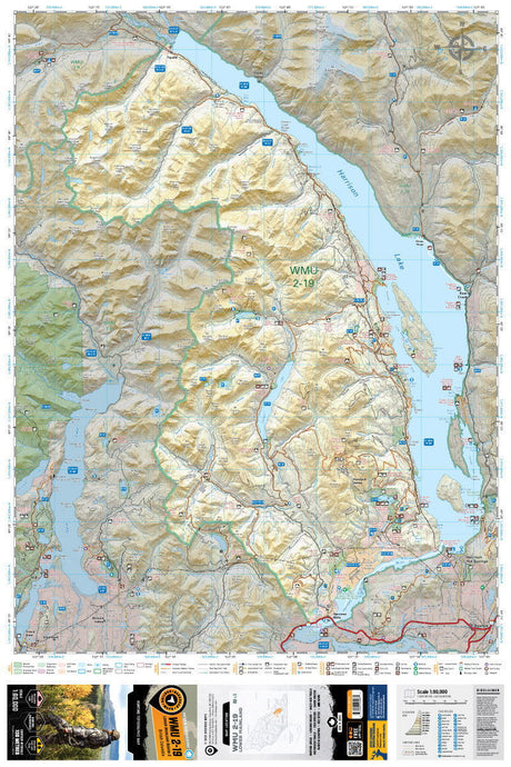 WMU 2-19 Lower Mainland Region - Hunting Topo BC - Backroad Maps