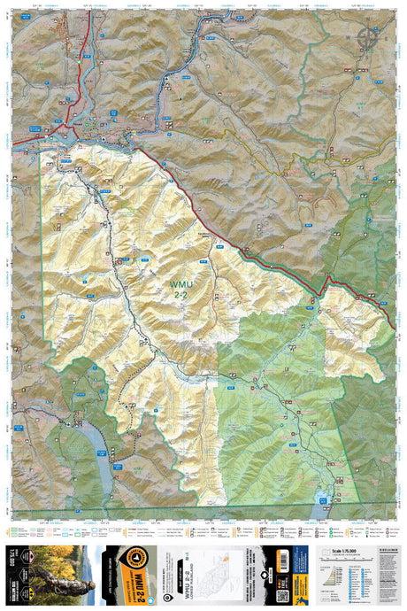 WMU 2-2 Lower Mainland Region - Hunting Topo BC - Backroad Maps