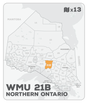 WMU 21B Hunting Bundle - Northern Ontario (13 maps) - Hunting Bundle