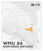 WMU 24 Hunting Bundle - Northern Ontario (19 maps) - Hunting Bundle