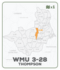 WMU 3-28 Thompson Region - Hunting Topo BC - Backroad Maps