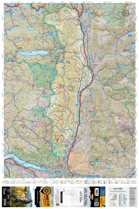 WMU 3-28 Thompson Region - Hunting Topo BC - Backroad Maps