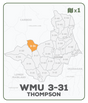 WMU 3-31 Thompson Region - Hunting Topo BC - Backroad Maps