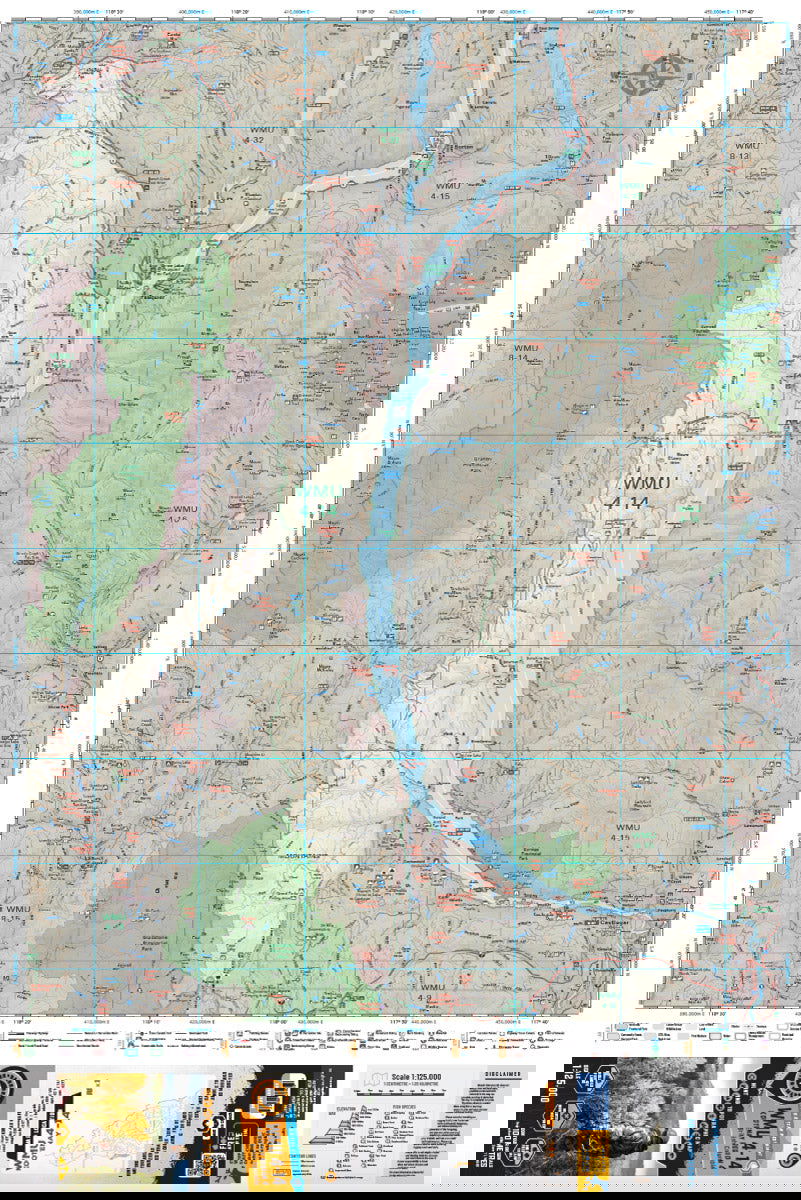 WMU 4-14 Kootenay Region - Hunting Topo BC - Backroad Maps